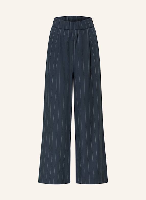 LANIUS Hose DUNKELBLAU/ WEISS