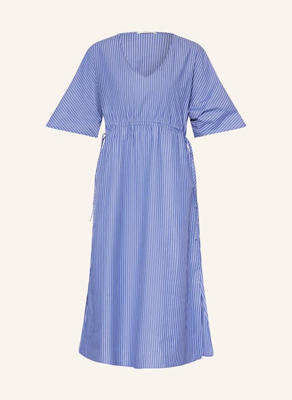 LANIUS Kleid BLAU/ WEISS