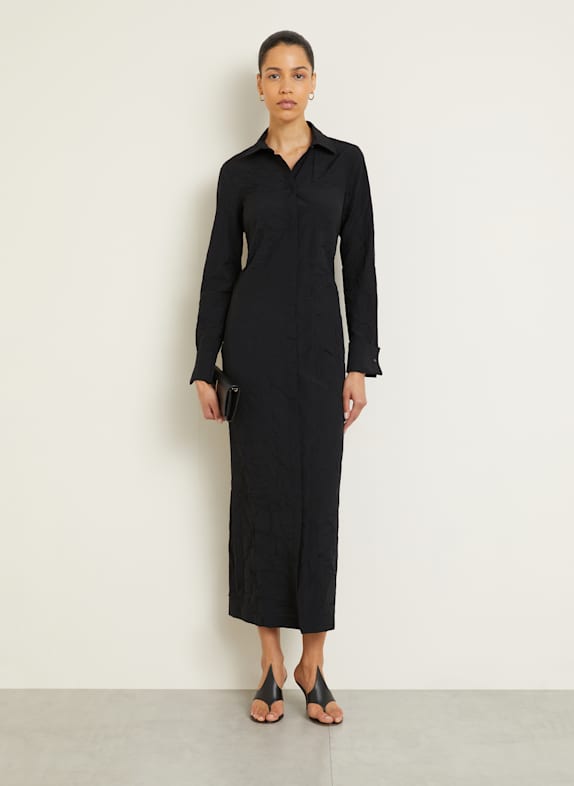 Max Mara Sukienka koszulowa ROVIGO CZARNY