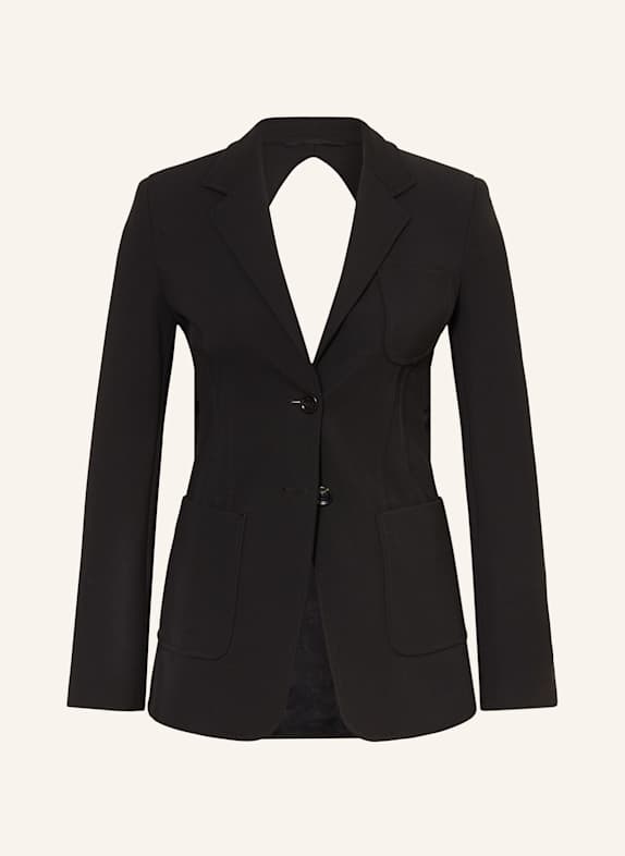 Max Mara Blazer ANAGNI mit Cut-outs SCHWARZ