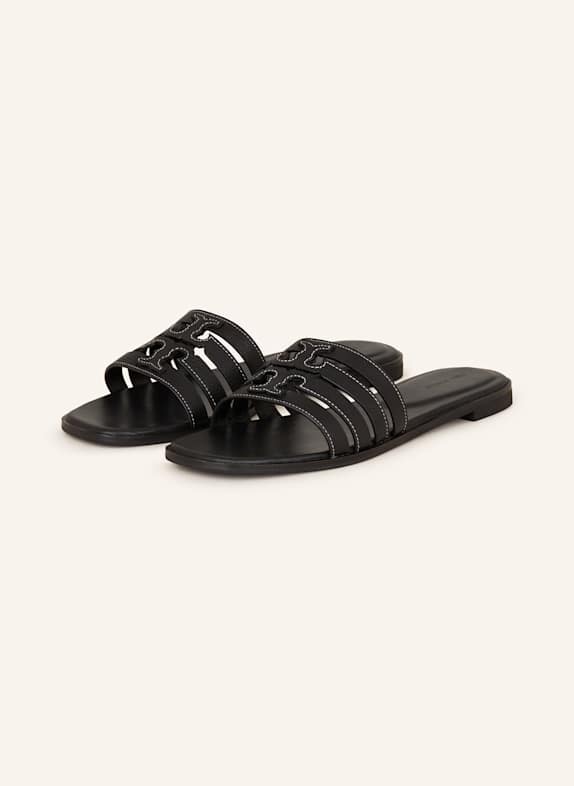 TORY BURCH Pantoletten INES SCHWARZ