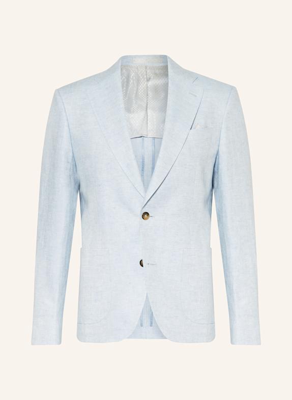 SAND COPENHAGEN Anzugsakko SHERMAN NAPOLI Classic Fit aus Leinen 500 HELLBLAU