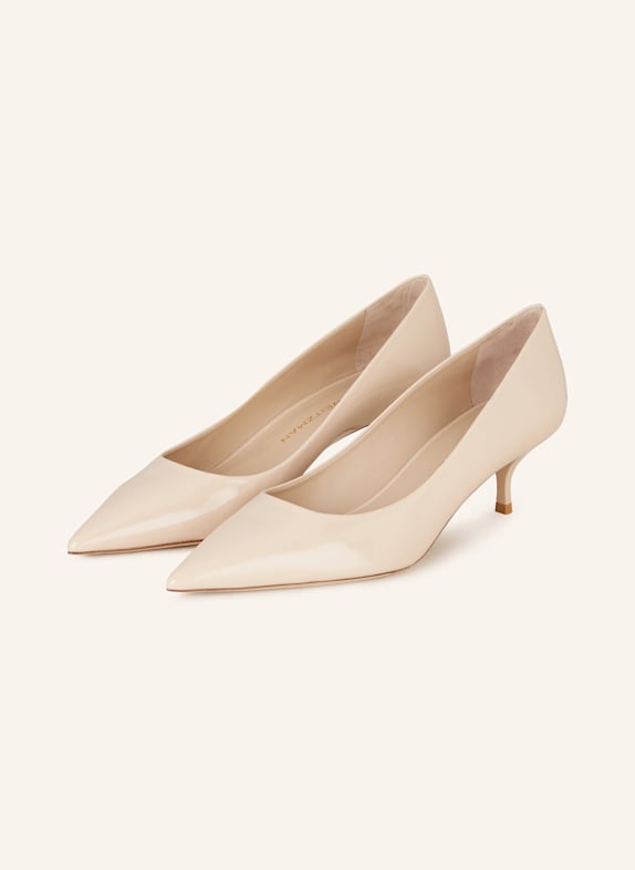 STUART WEITZMAN Patent pumps STUART POWER 50 NUDE