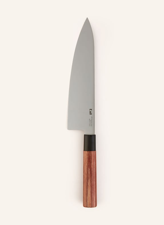 KAI Kochmesser SEKI MAGOROKU RED WOOD ROT/ SILBER