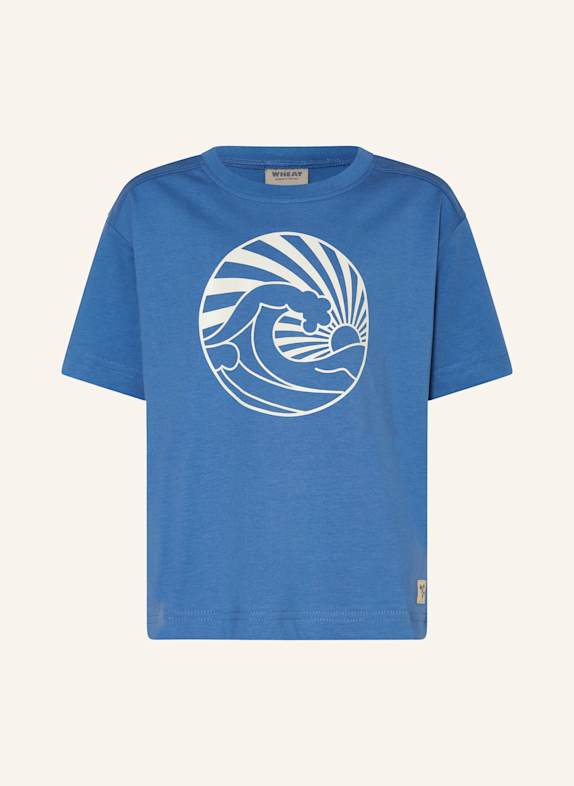 WHEAT T-Shirt WALLY BLAU