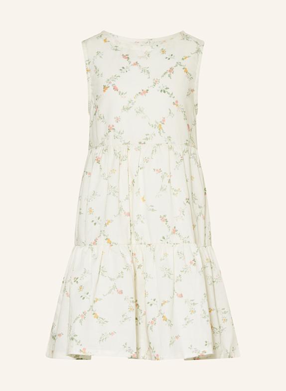 WHEAT Kleid ECRU/ GRÜN/ ROSA