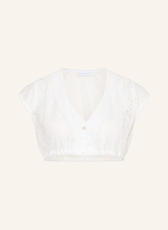 anno domini Dirndlbluse FIONA aus Spitze ECRU