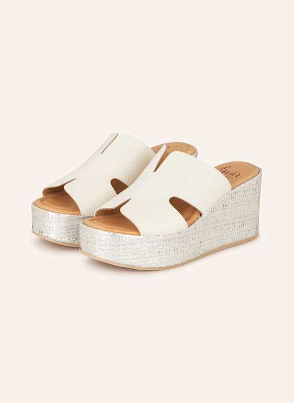 È MIA Plateau-Wedges CREME