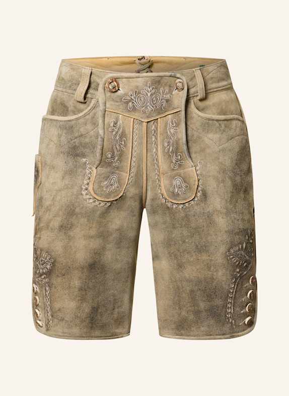 BECKERT Trachten lederhosen HOFGASTEIN GRAY/ LIGHT GRAY