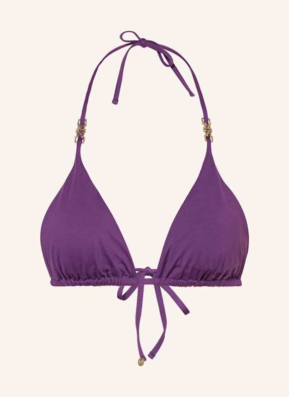Max Mara BEACHWEAR Triangel-Bikini-Top ALEX LILA