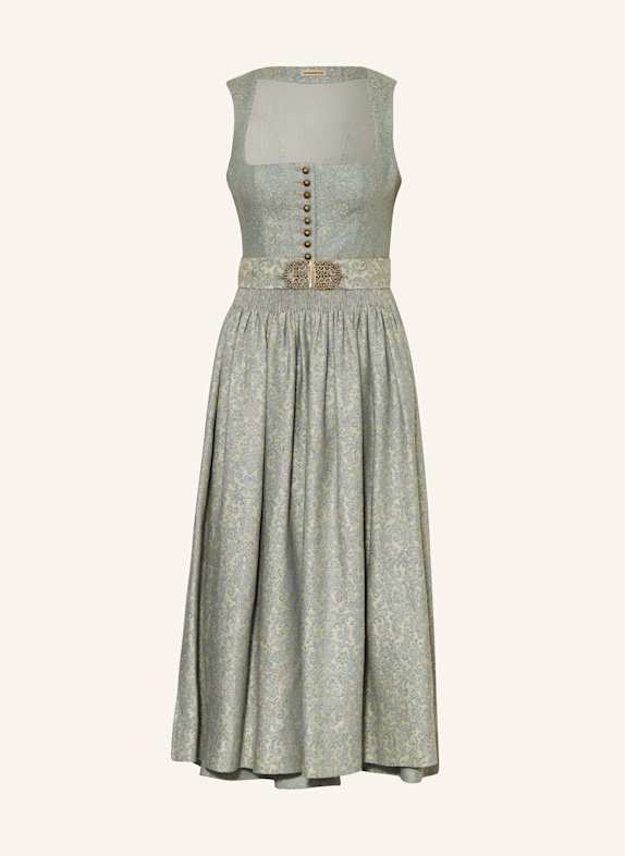 Gottseidank Leinendirndl MONIKA BLAUGRAU/ ECRU