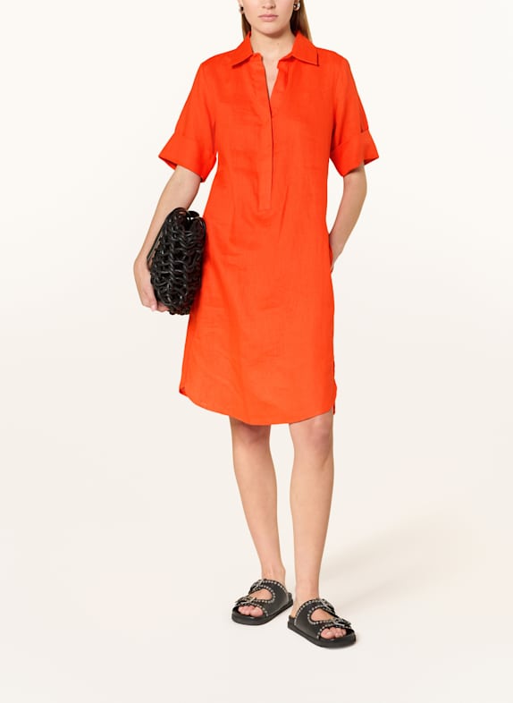 ANGOOR Leinenkleid DIANA ROT