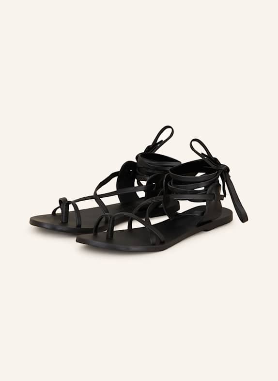 MANEBÍ Sandalen SCHWARZ