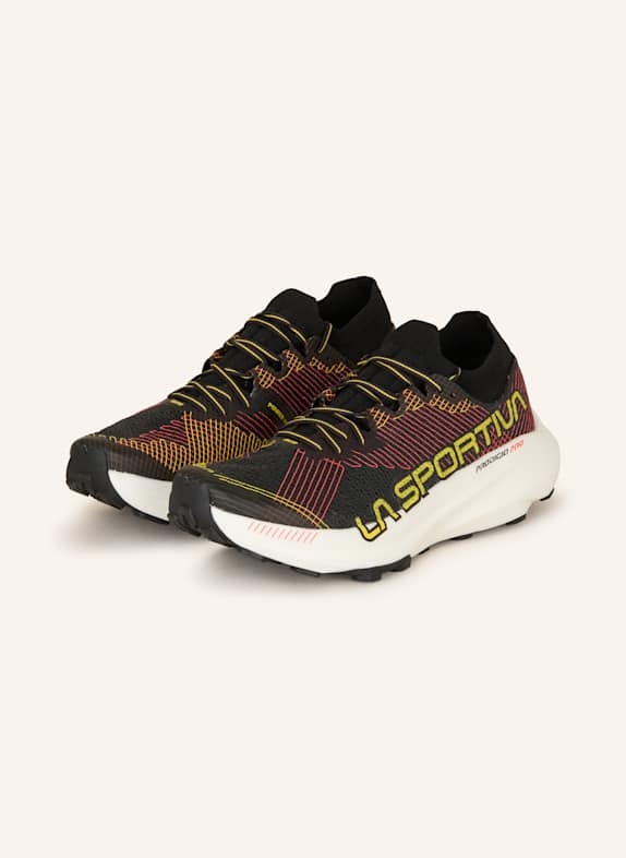 LA SPORTIVA Trail running shoes BUSHIDO III BLACK/ RED/ YELLOW