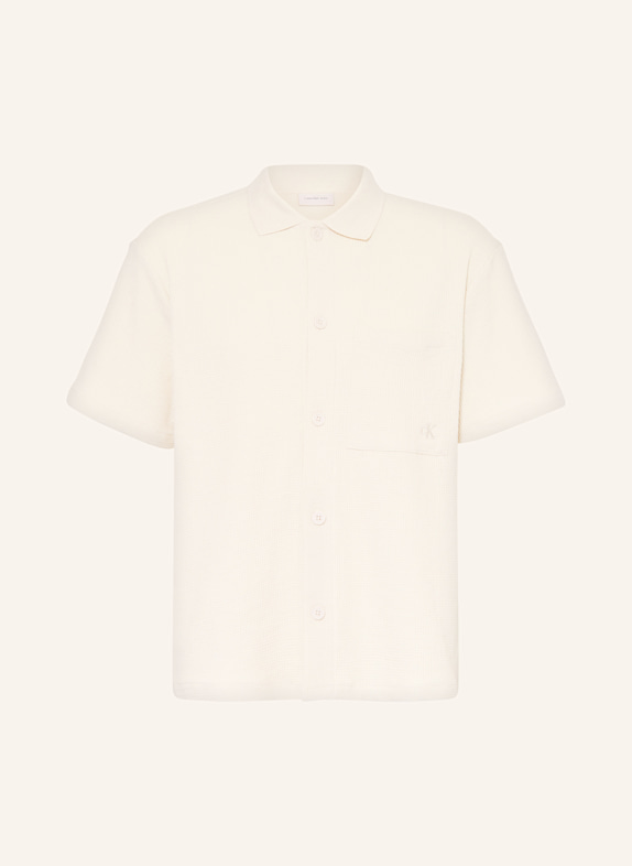 Calvin Klein Jeans Strickhemd Comfort Fit CREME