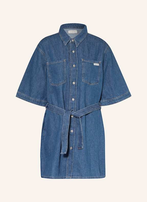 Calvin Klein Jeans Jeanskleid DUNKELBLAU