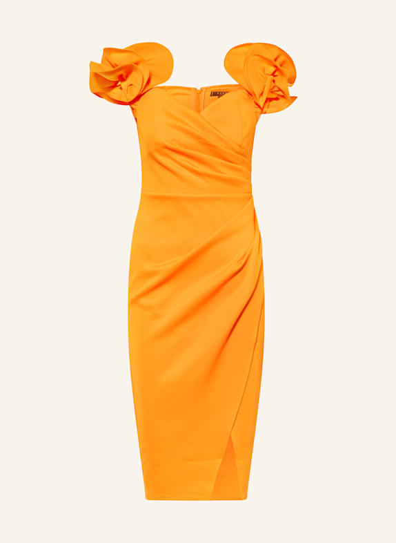 LIPSY Cocktailkleid mit Volants ORANGE