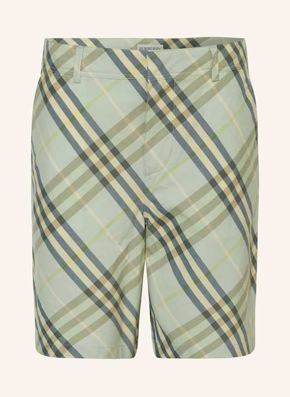 BURBERRY Shorts MINT/ ECRU