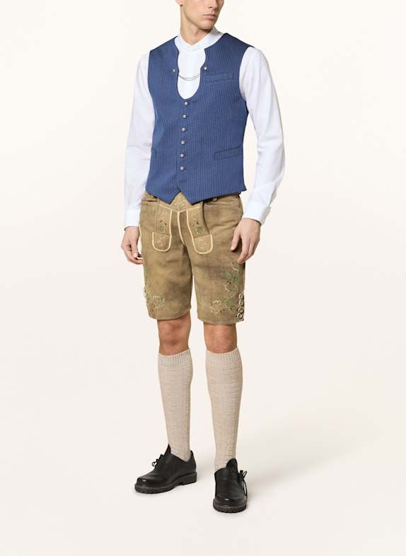Heimatglück Tracht Traditionele vest ALEX BLAUW