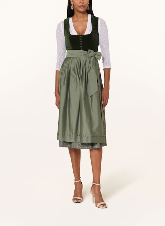 Heimatglück Tracht Dirndl MATHILDA DUNKELGRÜN/ GRÜN