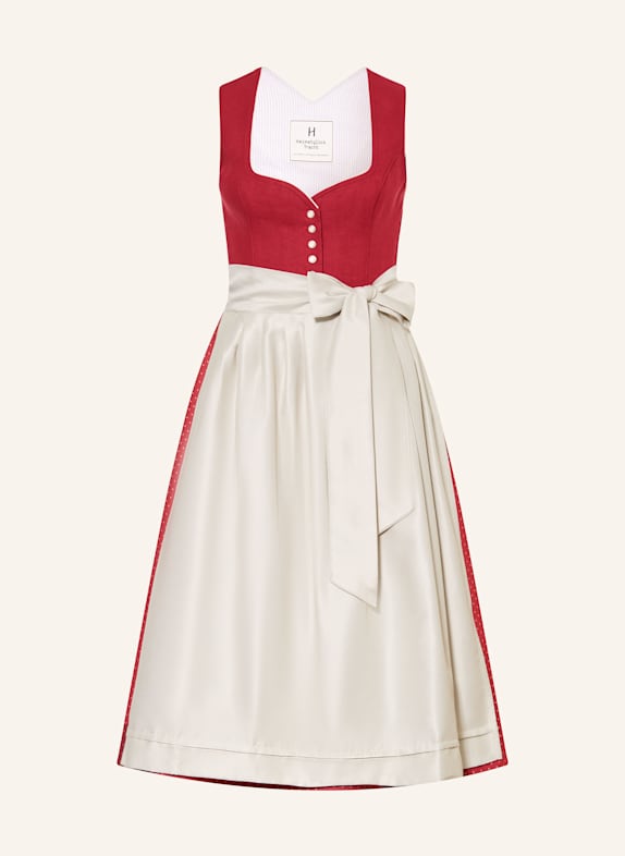 Heimatglück Tracht Dirndl VIVIENNE DARK RED