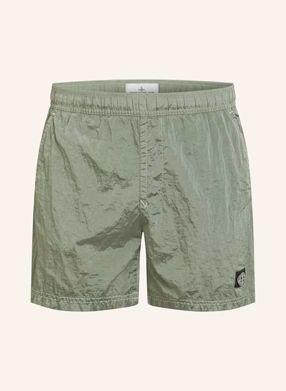 STONE ISLAND Badeshorts KHAKI