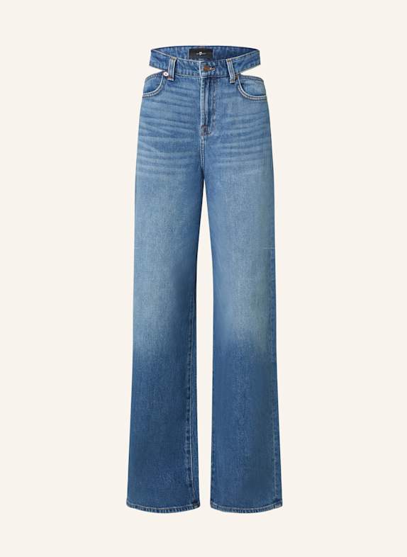 7 for all mankind Bootcut Jeans SCOUT mit Cut-outs Weekend
