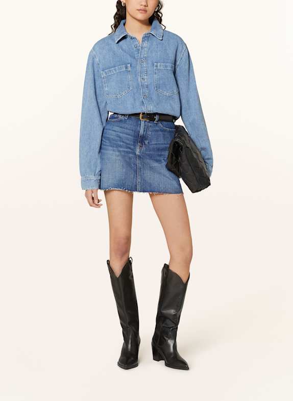 7 for all mankind Jeanskleid mit Leinen IPANEMA