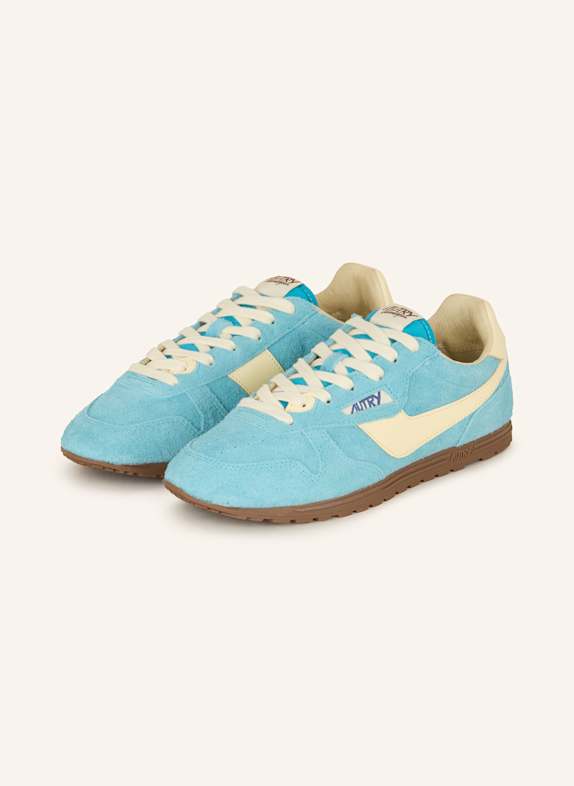 AUTRY Sneakersy WINDSPIN WIFE JASNONIEBIESKI/ ECRU