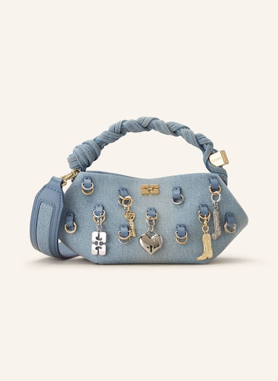 GANNI Handtasche BOU BAG MINI HELLBLAU