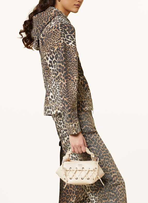 GANNI Handtasche BOU BAG MINI ECRU