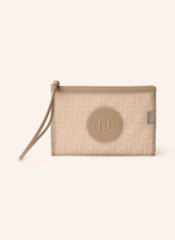 FENDI Makeup bag FF BEIGE