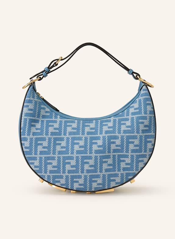 FENDI Hobo bag FENDIGRAPHY SMALL F1SNB BCO BLU+BLUE+OVIB+OS