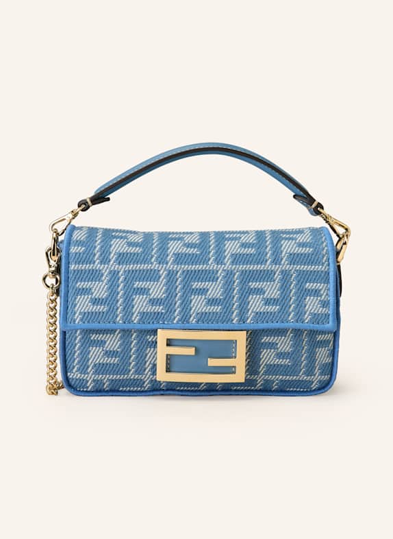 FENDI Kabelka přes rameno BAGUETTE MINI TMAVĚ MODRÁ