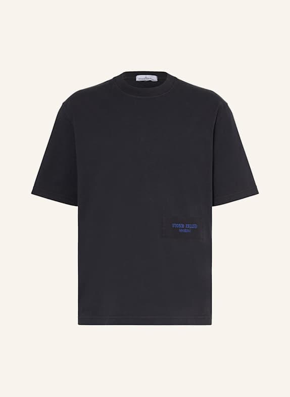 STONE ISLAND T-shirt MARINA GRANATOWY