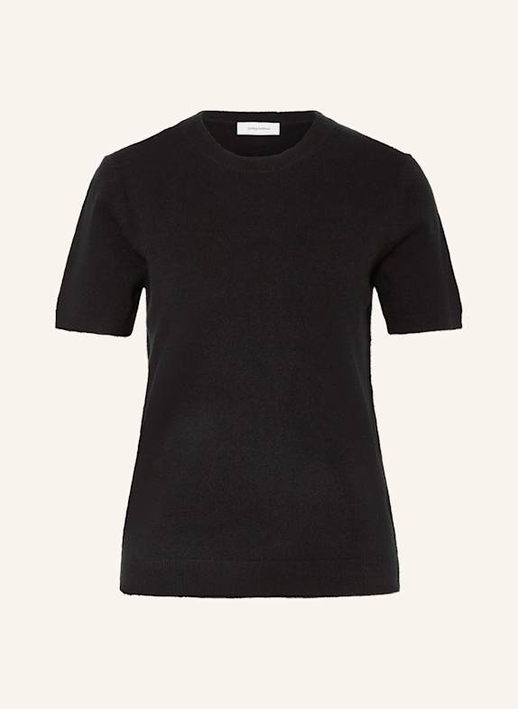 darling harbour Strickshirt aus Cashmere SCHWARZ