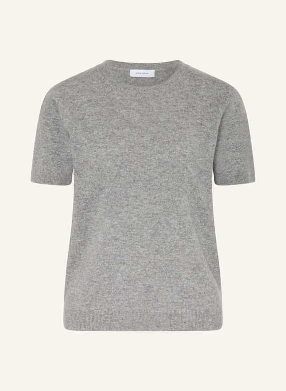 darling harbour Strickshirt aus Cashmere GRAU MELANGE
