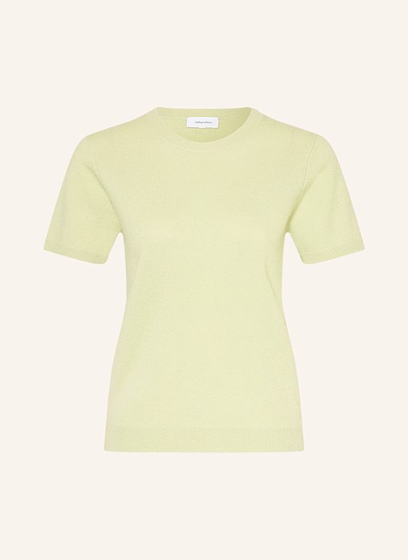 darling harbour Strickshirt aus Cashmere lindgrün