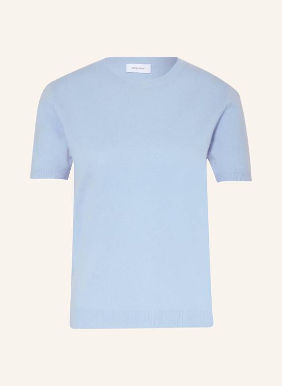 darling harbour Strickshirt aus Cashmere HELLBLAU