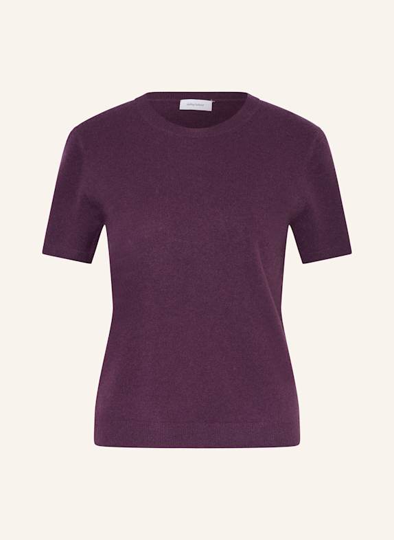 darling harbour Strickshirt aus Cashmere PFLAUME