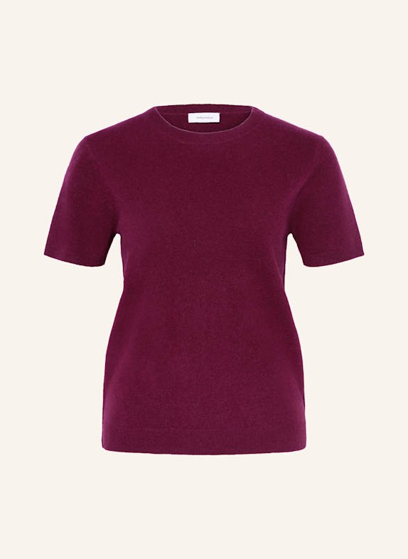 darling harbour Strickshirt aus Cashmere BORDEAUX