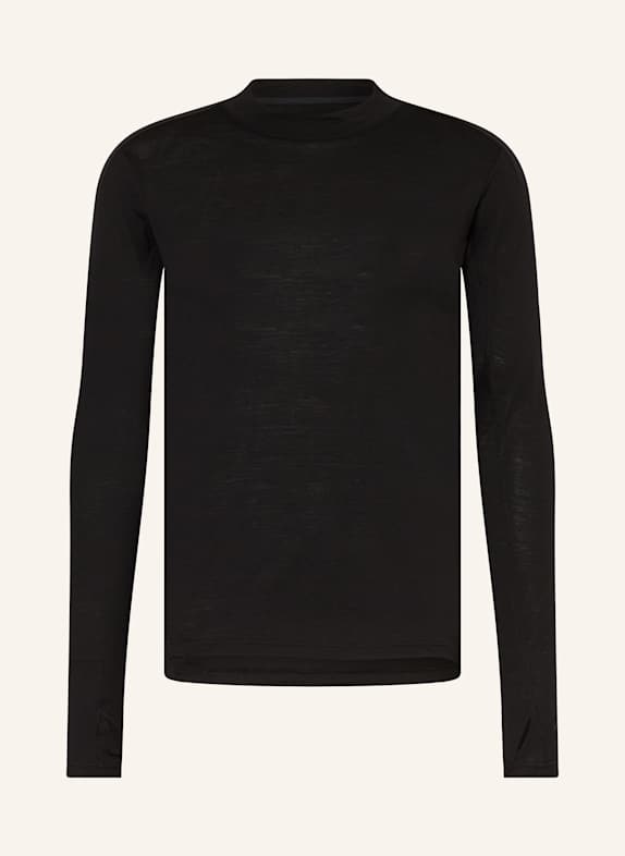 KnowledgeCotton Apparel Longsleeve CLEAVER SCHWARZ