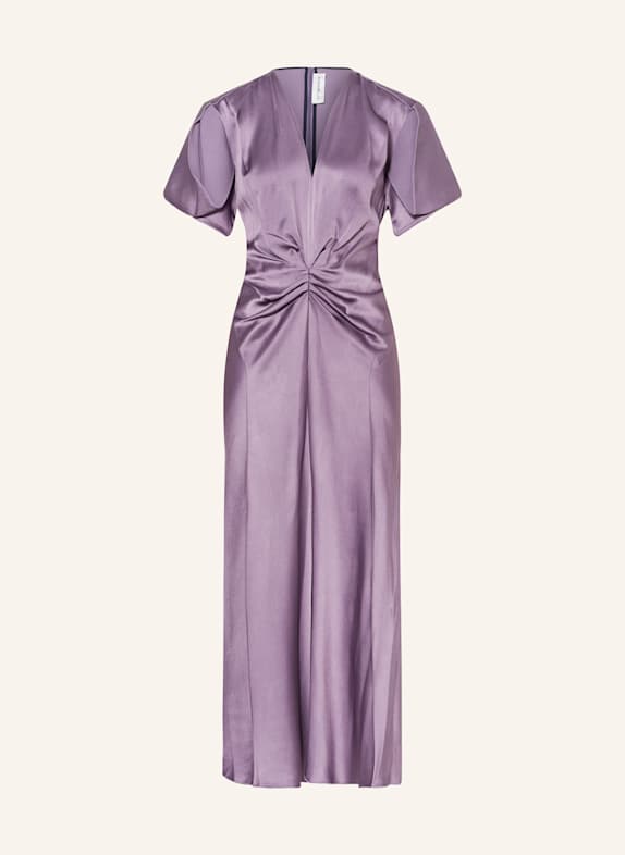 VICTORIA BECKHAM Satinkleid LILA