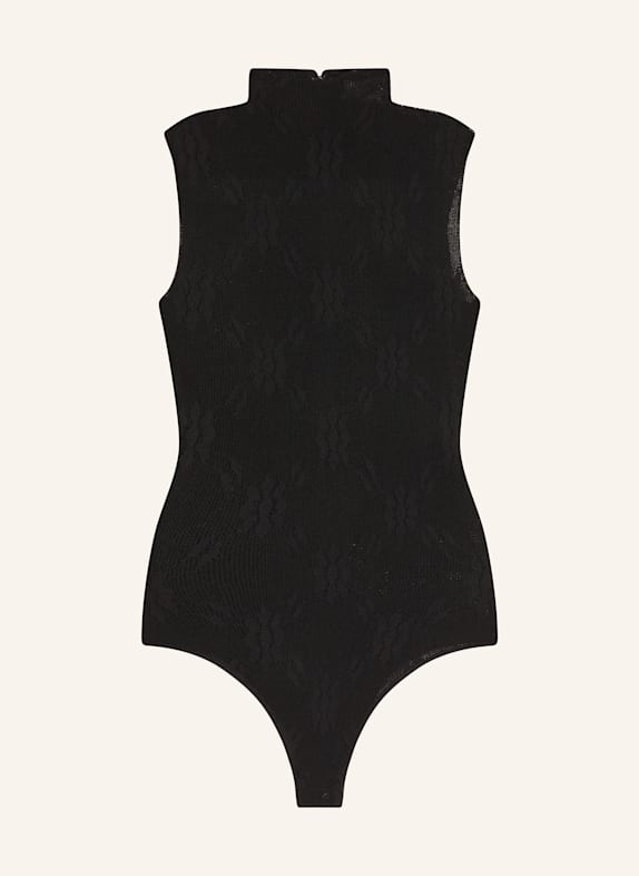 VICTORIA BECKHAM Strick-Body SCHWARZ
