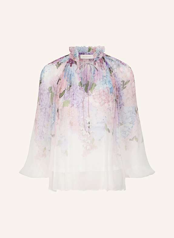 ZIMMERMANN Bluse DAWNING HELLROSA/ HELLLILA/ BLAU
