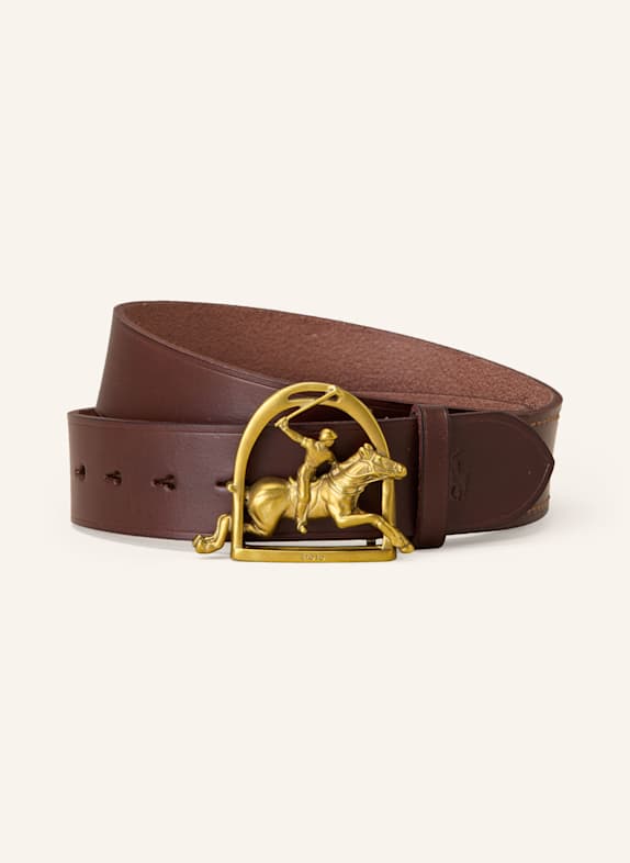 POLO RALPH LAUREN Ledergürtel BRAUN