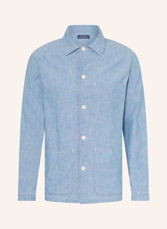 POLO RALPH LAUREN Koszula jeansowa comfort fit NIEBIESKI