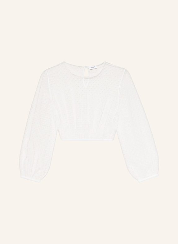 LIMBERRY Dirndlbluse KEIRA TÜLL WEISS