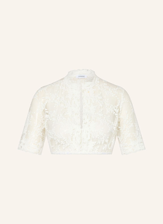 LIMBERRY Dirndlbluse aus Spitze WEISS