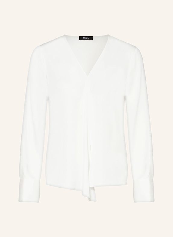 Theory Blusenshirt aus Seidee ECRU